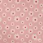 Preview: 0,5 MTR. ♥ DAISIES ROSE MELANGE JERSEY ♥