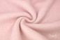 Preview: 0,5 MTR. ♥ BIO Doubelface Baumwollfleece APRICOT MELANGE - 100% Baumwolle ♥