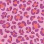 Preview: 0,5 MTR. ♥ FUNKY LEO PINK - MUSSELIN ♥