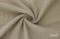 Preview: 0,5 MTR. ♥ DouBLE GAUZE - Musselin TAUPE - Baumwollstoff ♥