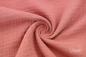 Preview: 0,5 MTR. ♥ DouBLE GAUZE - Musselin PUDER ROSA - Baumwollstoff ♥