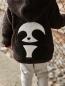 Preview: 1 Stück - XXL PANDA CHENILLE PATCH GROSS