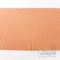 Preview: 1Mtr. ♥XL Kunstleder Fransenband APRICOT - 12cm ♥