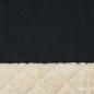 Preview: 0,5 MTR. ♥ SUPER WEICHER ABGESTEPPTER JACKENSTOFF VELOUR NAVY ♥