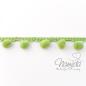 Preview: 1 MTR. ♥ PomPom Bommelborte LiME ♥