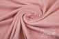 Preview: 0,5 MTR. ♥ BAUMWOLLJERSEY POINTOILLE Lochstickerrei RoSA ♥