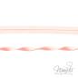 Preview: 1 MTR. ♥ Elastisches Einfassband JACQUARD - Rose - 20mm - Glänzend ♥