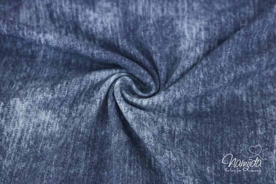 0,5 MTR. ♥ DENIM JEANS JERSEY - DARK JEANS ♥