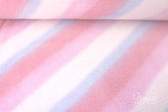 0,5 MTR. ♥ KUNSTFELLSToFF MULTICOLOR ROSE ♥