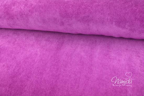 0,5 MTR. ♥ WEICHER  FEINCORD DARK PINK ♥