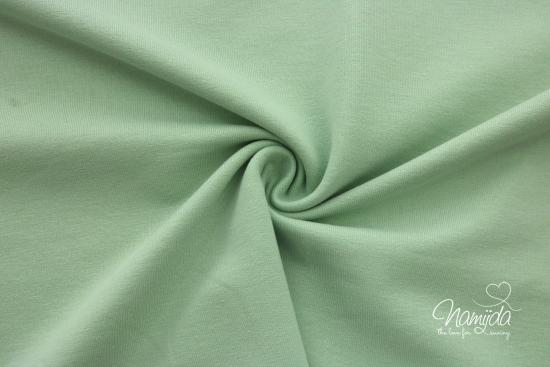 0,5 MTR. ♥  UNI BIO BAUMWOLLJERSEY MINT ♥