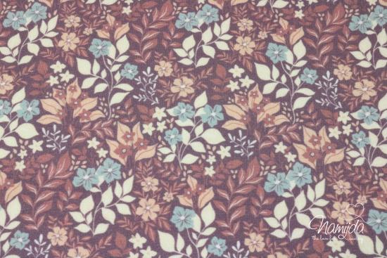 0,5 MTR. FLOWERS JERSEY - ALTMAUVE