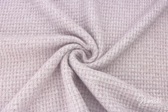 0,5 MTR.  SUPER WEICHER SOFT STRICKSTOFF MAUVE MELIERT ♥