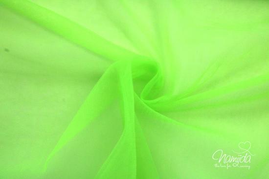 0,5 MTR. ♥ Soft Tüll NeoN GRüN *Extra weich* ♥