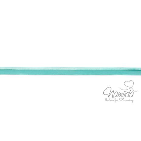 1 MTR. ♥ Paspelband Mint ♥ elastisch