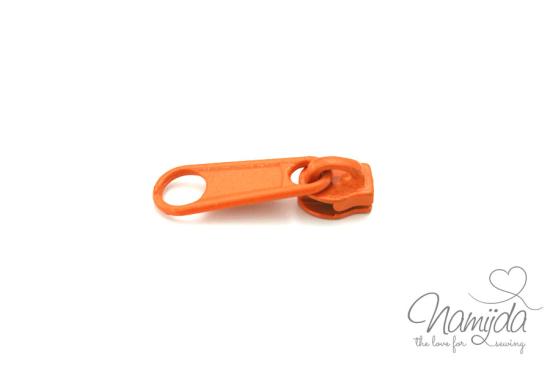 1 STÜCK - REIßVERSCHLuSS  ZiPPER - Orange - 3mm