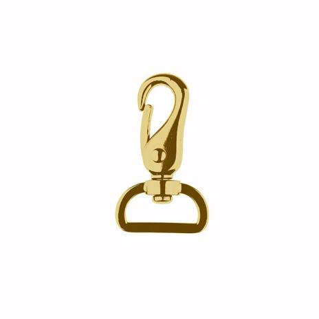 1 STüCK - TASCHENKARABINER  GoLD - 25MM