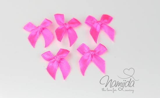 5 ♥ MiNi Schleifchen LIGHT Pink ♥