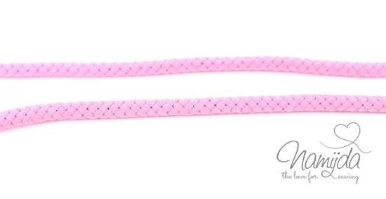 1 MTR. ♥ Geflochtene Hoodie Kordel RoSA 8mm ♥