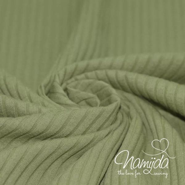 0,5 MTR. ♥ BREITCORD RIPPSTRICK JERSEY KHAKI ♥