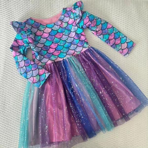 0,5 ♥ MTR. MeRMAiD FiN - CoLoRFuL - JERSEY ♥