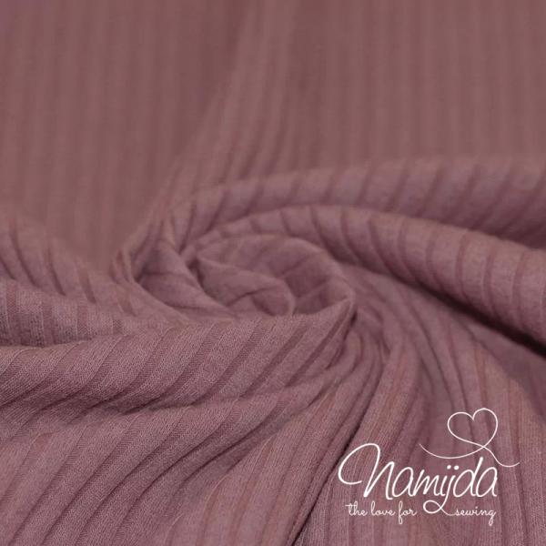 0,5 MTR. ♥ BREITCORD RIPPSTRICK JERSEY ALT MAUVE ♥