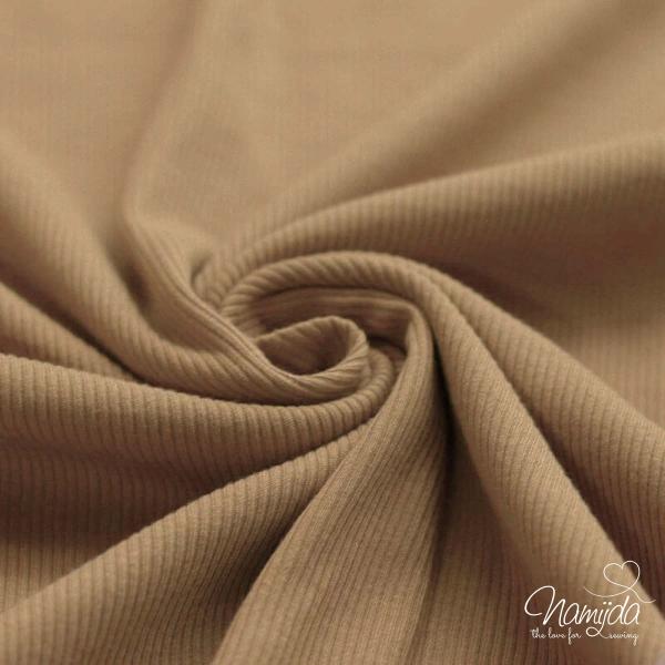 0,5 MTR. ♥ RIPPSTRICK JERSEY CARAMEL ♥