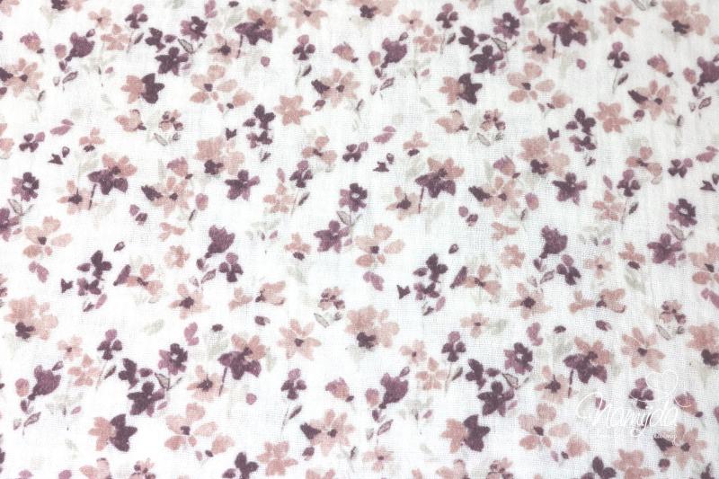 0,5 MTR. ♥ MUSSELIN DREAMS LITTLE BERRY FLOWERS ♥