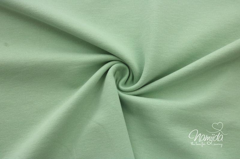 0,5 MTR. ♥ BIO SoMMER BAUMWOLL SWEAT/FRENCH TERRY MINT ♥