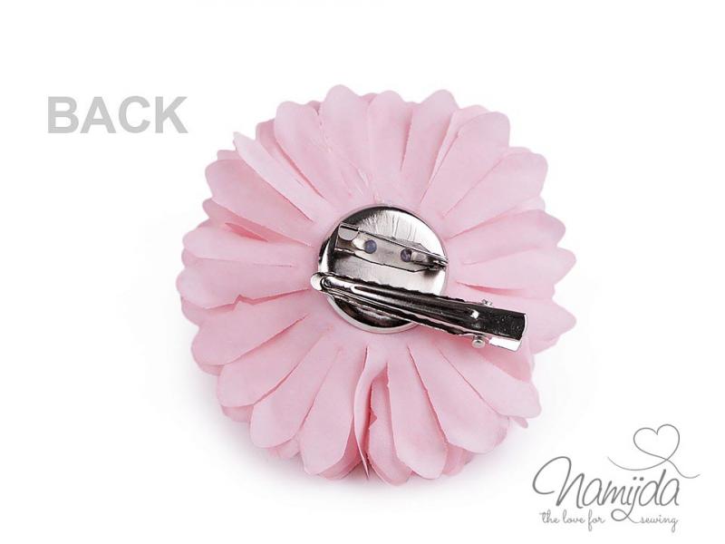 1 Stck. ♥ BLUMEN BRoSCHE FLIEDER - 7cm ♥
