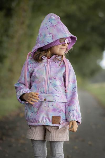 0,5 MTR. ♥ SOFTSHELL LOVELY UNICORN ♥