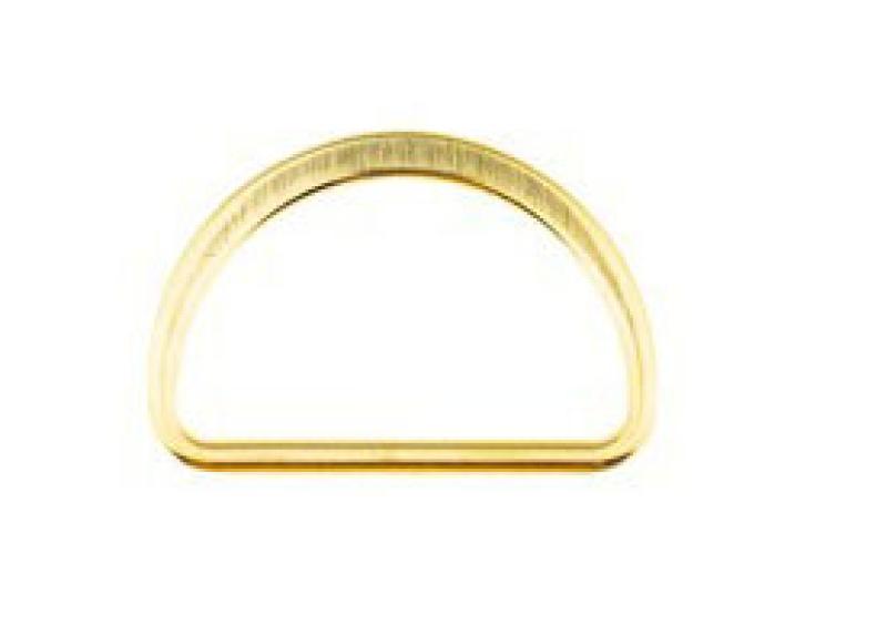 1 STüCK - D-RING - 25MM - GoLD