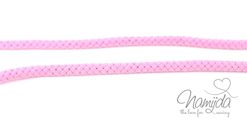 1 MTR. ♥ Geflochtene Hoodie Kordel RoSA 8mm ♥